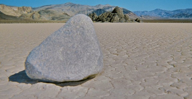 Racetrack Playa . Death Valley