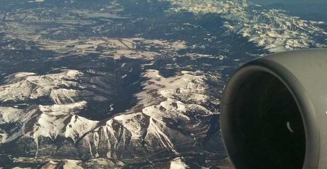 United DEN-LAX Morning Photos