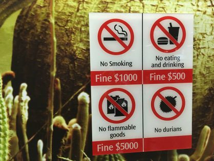 Signs in Singapore