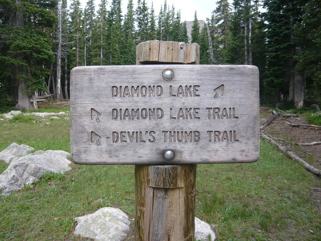 Diamond Lake . Nederland . Colorado