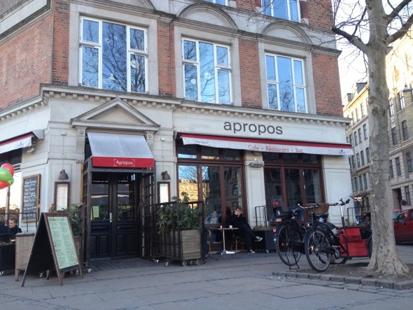 Cafe Apropos . Copenhagen