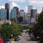 Downtown Denver from Highlands