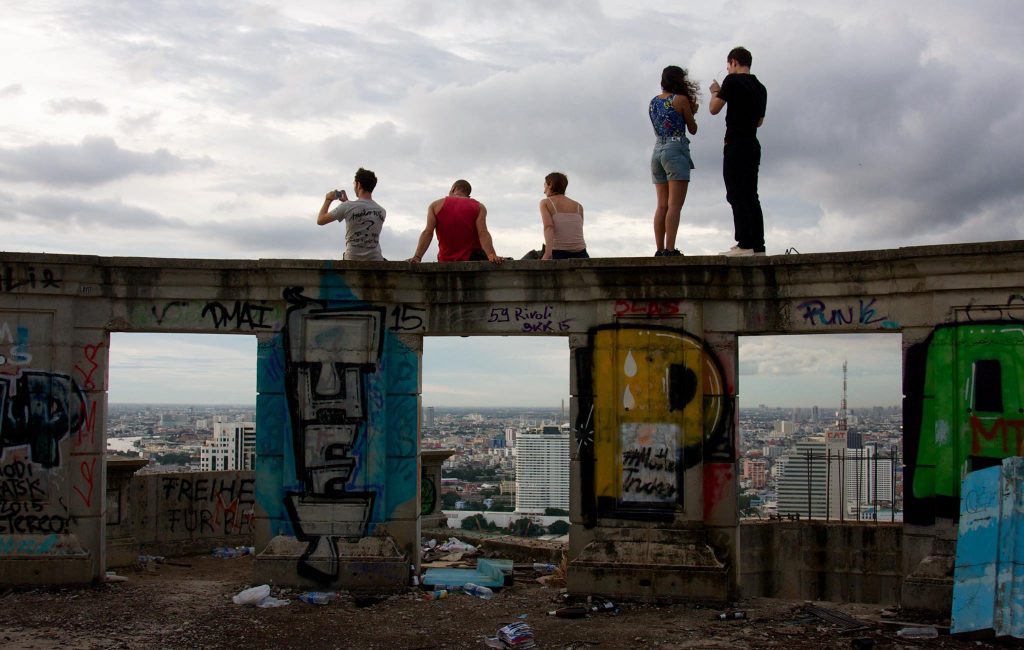 Climbing the Ghost Tower . Bangkok